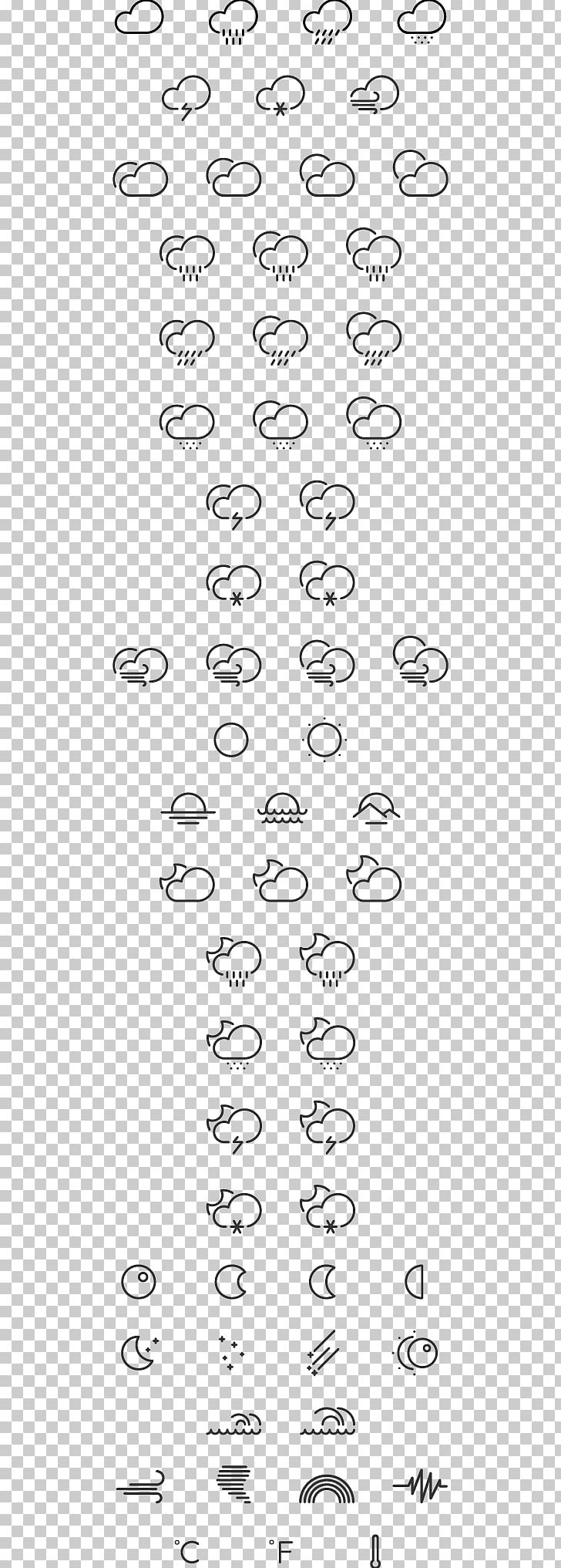 Computer Icons Weather Flat Design PNG, Clipart, Angle, Area, Black, Black And White, Computer Icons Free PNG Download