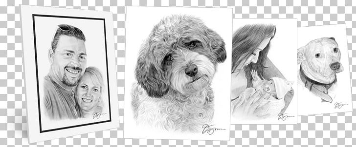 Dog Breed Fur Snout Portrait Sketch PNG, Clipart, Artwork, Black And White, Breed, Carnivoran, Crossbreed Free PNG Download