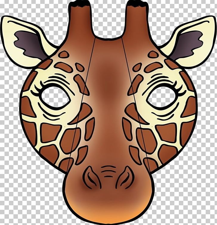 Giraffe Mask Coloring Book Halloween PNG, Clipart, Animal, Art, Carnival, Child, Coloring Book Free PNG Download