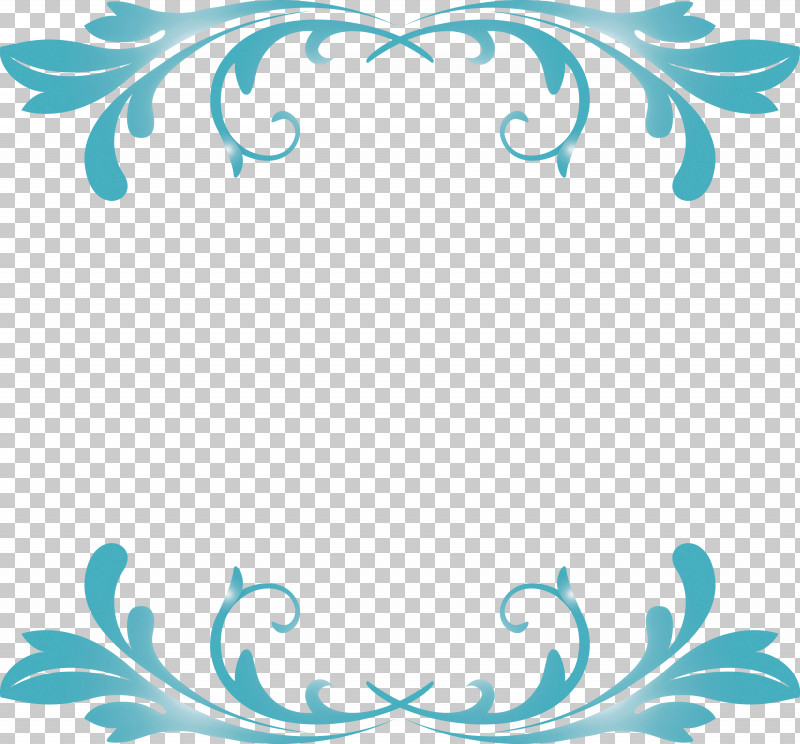 Wedding Frame Classic Frame PNG, Clipart, Aqua, Classic Frame, Ornament, Teal, Turquoise Free PNG Download