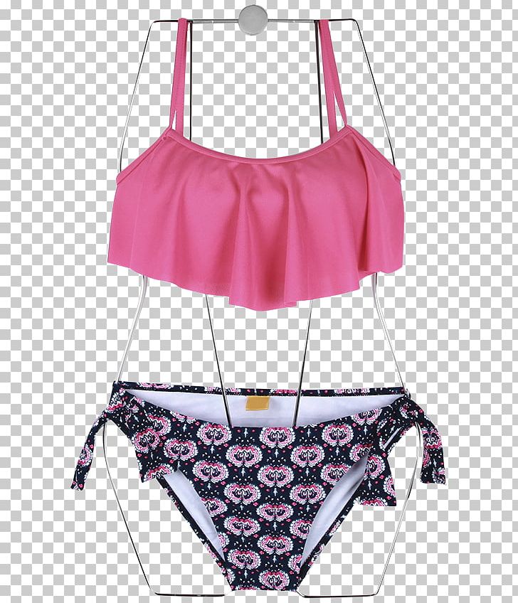 Bikini Briefs Lingerie Swimsuit Pink M PNG, Clipart, Bag, Bikini, Briefs, Clothing, Frills Free PNG Download