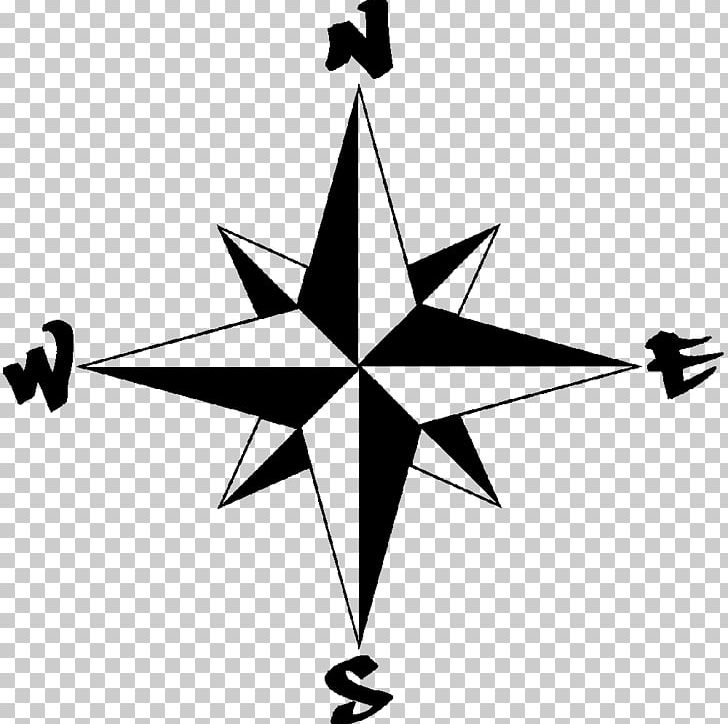 Compass Rose PNG, Clipart, Angle, Artwork, Black And White, Cardinal Direction, Compass Free PNG Download