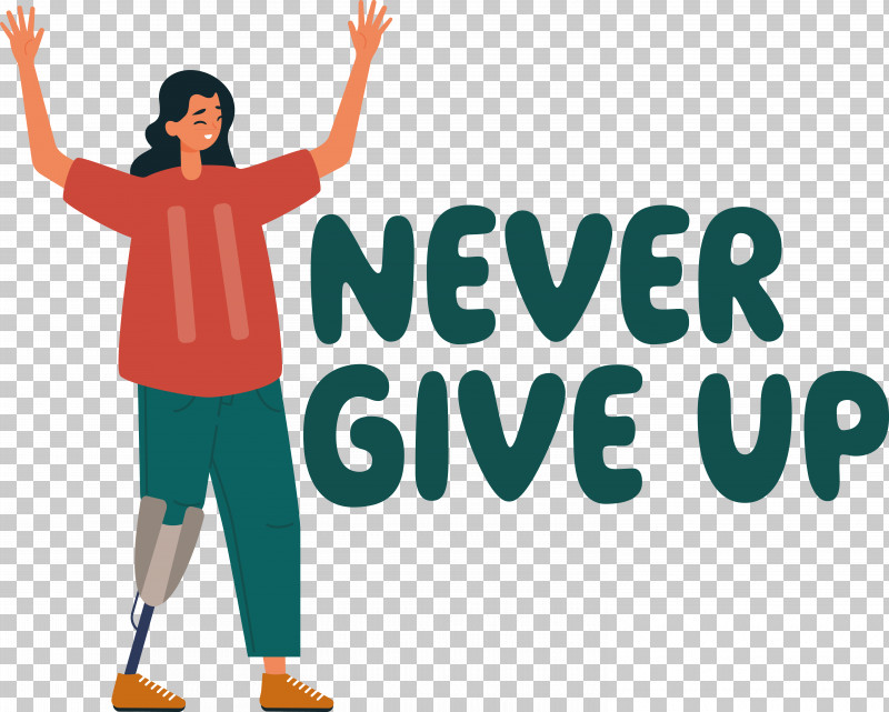 Disability Never Give Up Disability Day PNG, Clipart, Disability, Disability Day, Never Give Up Free PNG Download