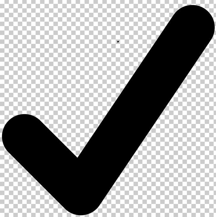 Check Mark Computer Icons Checkbox PNG, Clipart, Angle, Arm, Black, Black And White, Checkbox Free PNG Download