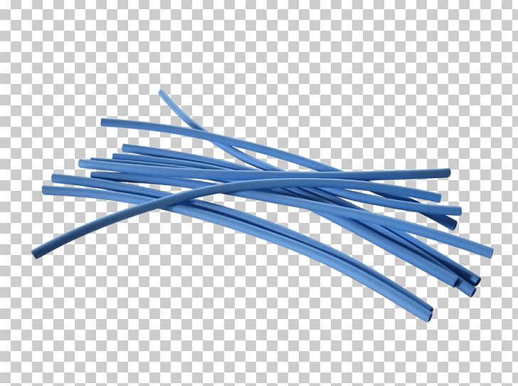 Heat Shrink Tubing Blue Plastic Polyolefin Electronics PNG, Clipart, 1 M, Blau, Blue, Cable, Color Free PNG Download