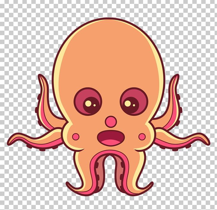 Octopus Nose Cephalopod PNG, Clipart, Cartoon, Cephalopod, Character, Cheek, Face Free PNG Download