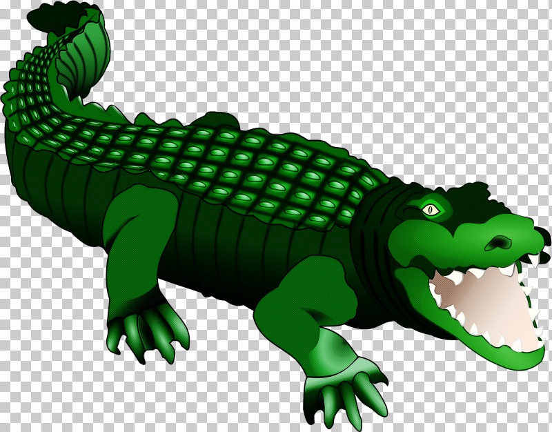 Reptile Crocodilia Crocodile Green Alligator PNG, Clipart, Alligator, American Alligator, American Crocodile, Animal Figure, Crocodile Free PNG Download