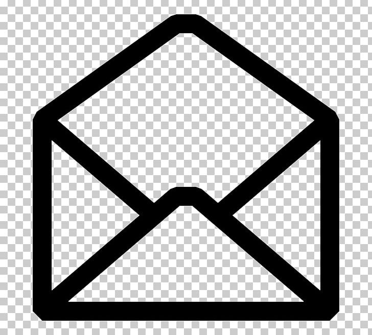 Envelope Mail Computer Icons PNG, Clipart, Angle, Area, Black And White, Computer Icons, Document Free PNG Download