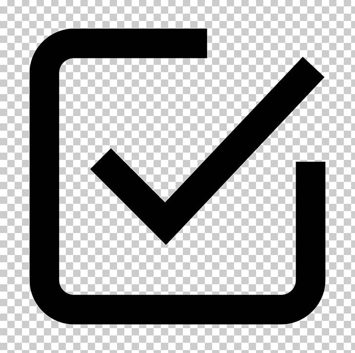Computer Icons Check Mark Checkbox PNG, Clipart, Android, Angle, Area, Black, Black And White Free PNG Download