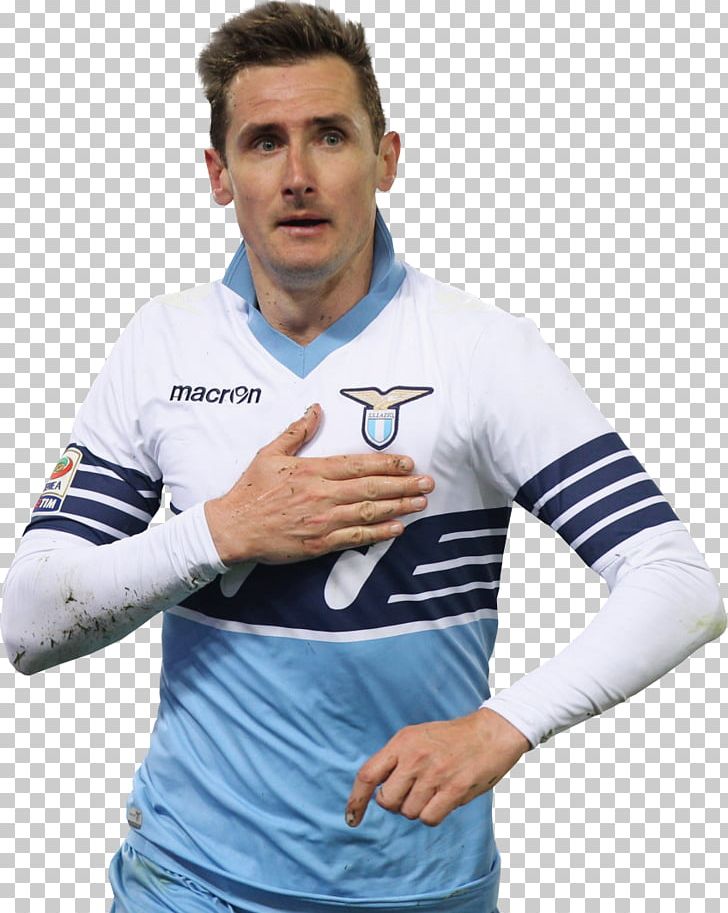 Miroslav Klose S.S. Lazio Juventus F.C. 2014 FIFA World Cup A.C. Milan PNG, Clipart, Ac Milan, Arm, Blue, Clothing, Electric Blue Free PNG Download