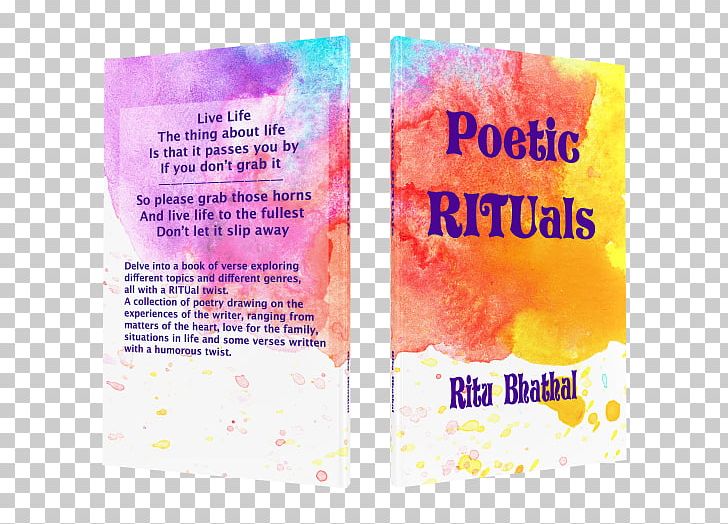 Poetic Rituals Book Poetry Author Paperback PNG, Clipart, Author, Blog, Blogger, Book, Fiction Free PNG Download