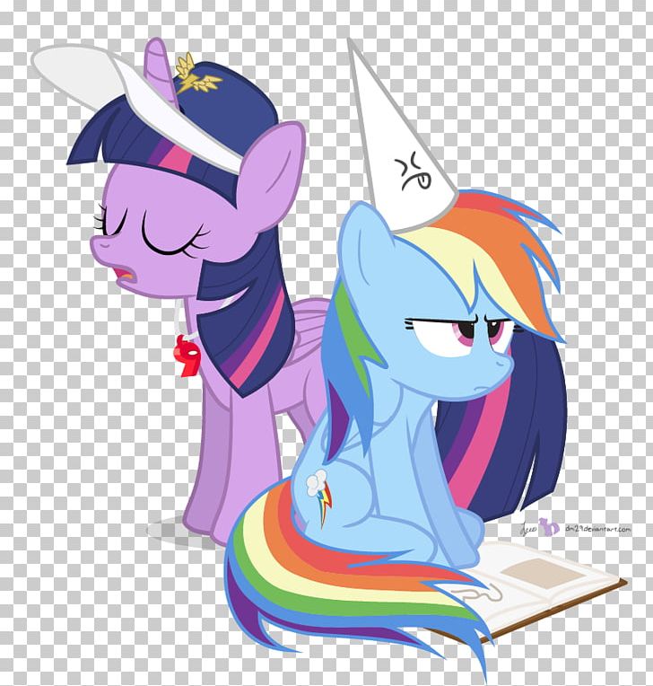 Twilight Sparkle Rainbow Dash Pony Dunce Hat PNG, Clipart, Art, Cartoon, Deviantart, Dunce, Dunce Cap Free PNG Download