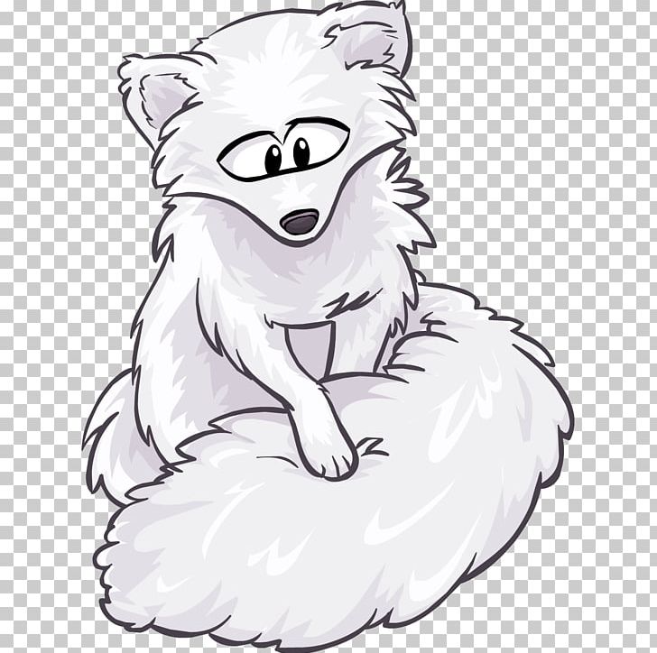 Club Penguin Arctic Fox Silver Fox PNG, Clipart, Animals, Arctic, Black And White, Canidae, Carnivoran Free PNG Download