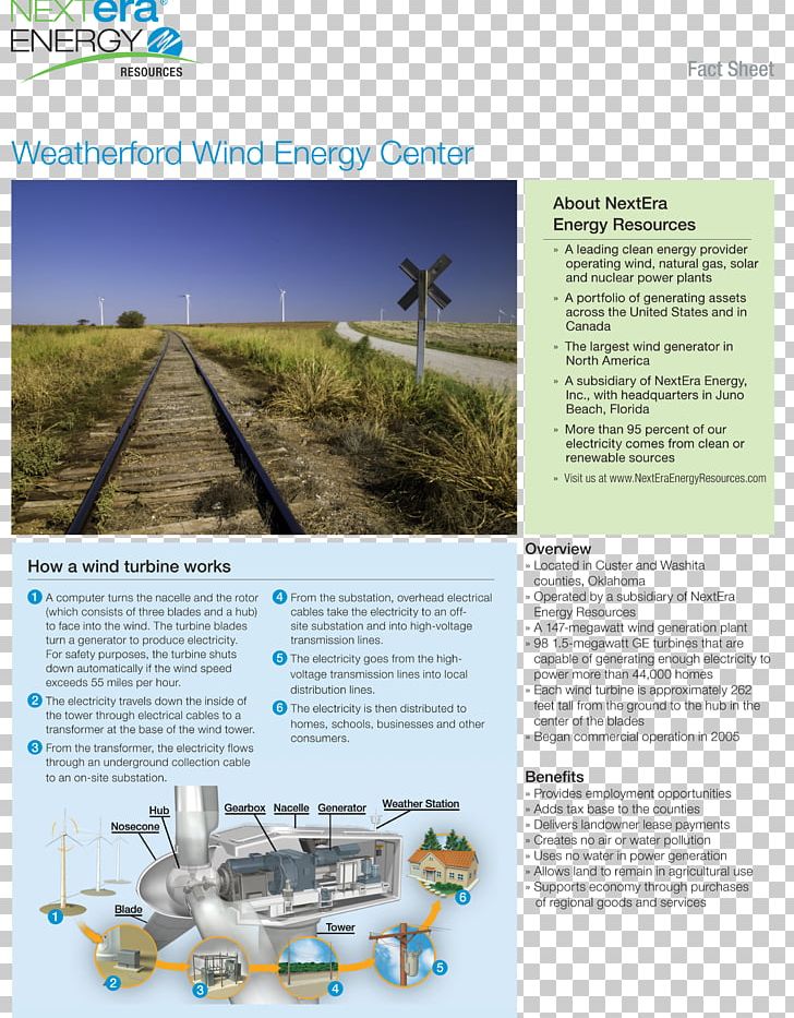 NextEra Energy Resources Wind Power Wind Turbine PNG, Clipart, Advertising, Brochure, Corporation, Energy, Megawatt Free PNG Download