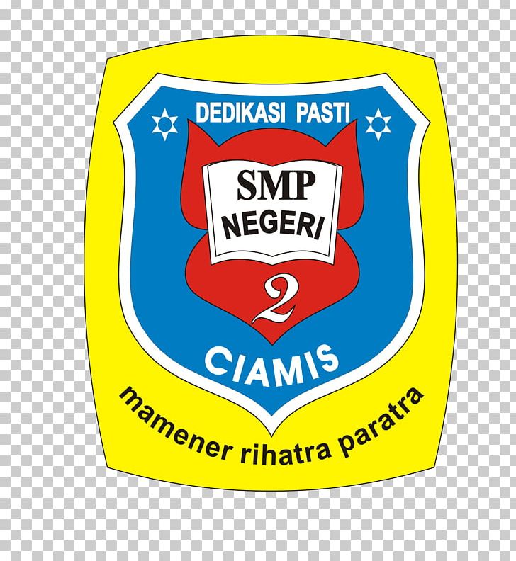 SMP Negeri 2 Ciamis Logo Middle School Sekolah Menengah Pertama (SMP) N 3 Ciamis PNG, Clipart, Area, Brand, Ciamis Regency, Label, Line Free PNG Download