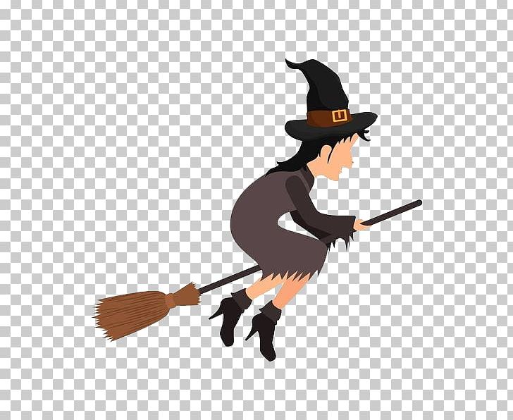 Witchs Broom Witchcraft Magic PNG, Clipart, Balloon Cartoon, Beak, Bird, Boy Cartoon, Broom Free PNG Download
