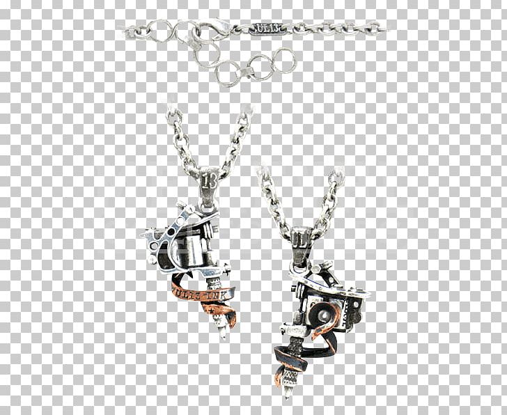 Locket Tattoo Machine Necklace Silver England PNG, Clipart, Alchemy, Body Jewellery, Body Jewelry, Chain, England Free PNG Download