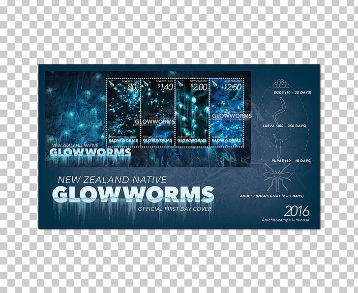 New Zealand Glowworm Postage Stamps Aotearoa PNG, Clipart, Advertising, Aotearoa, Bioluminescence, Brand, Computer Monitors Free PNG Download