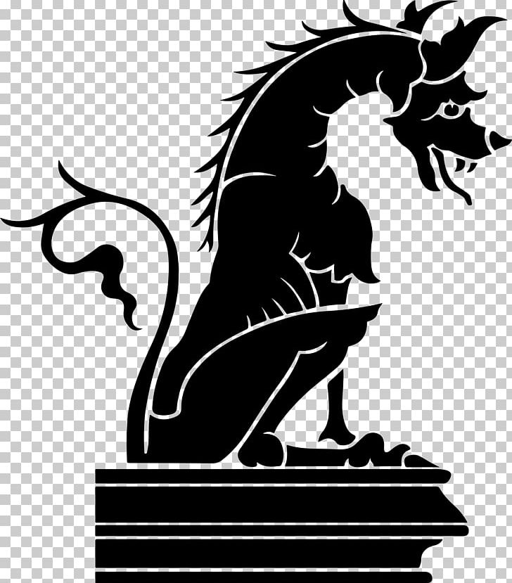 Stone Sculpture Statue PNG, Clipart, Art, Artwork, Black And White, Download, Dragon Free PNG Download