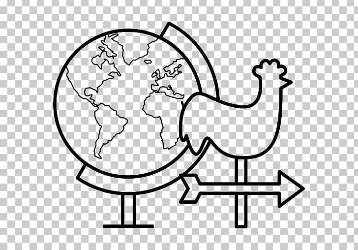 Weather Vane Wind Chicken PNG, Clipart, Area, Art, Beak, Bird, Black And White Free PNG Download