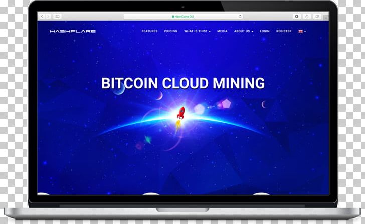 Cloud Mining Bitcoin HashFlare Netbook PNG, Clipart, Bitcoin, Computer, Computer Wallpaper, Display Advertising, Electronic Device Free PNG Download