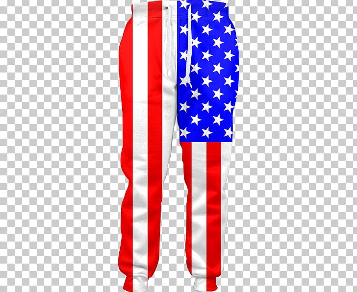 Flag Of The United States Tracksuit Pants Clothing PNG, Clipart, All Over Print, Capri Pants, Clothing, Electric Blue, Flag Free PNG Download