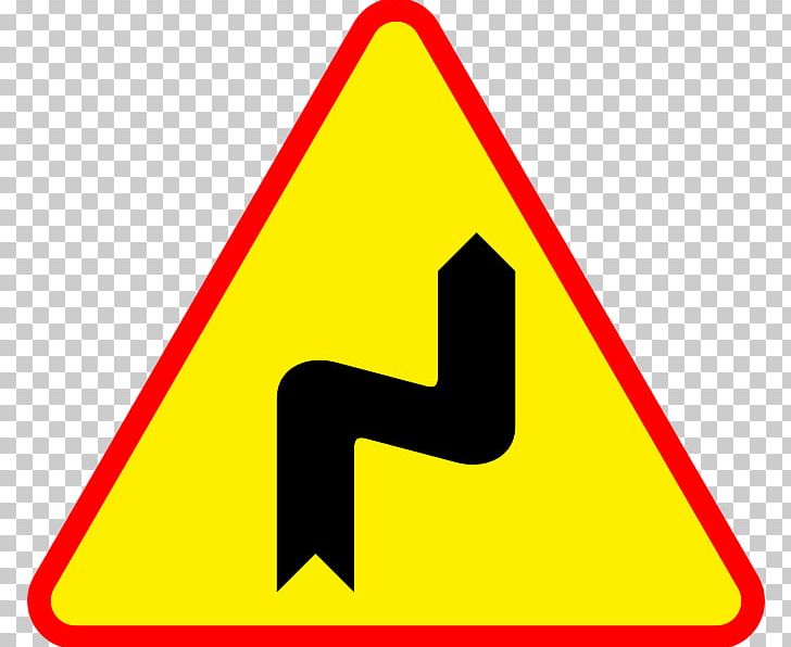 Traffic Sign Warning Sign Road Dzikie PNG, Clipart, Advarselstrekant, Angle, Area, Carriageway, Dynamic Curve Free PNG Download
