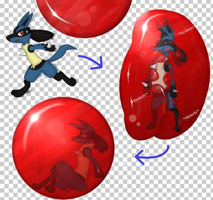 Pikachu Pokémon Red And Blue Lucario Balloon Natural Rubber