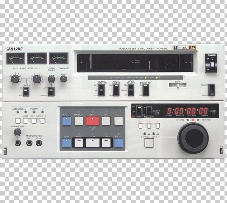 VHS U-matic VCRs Video Tape Recorder Compact Cassette PNG, Clipart, 8 Mm Video Format, Analog Signal, Audio Equipment, Audio Receiver, Compact Cassette Free PNG Download