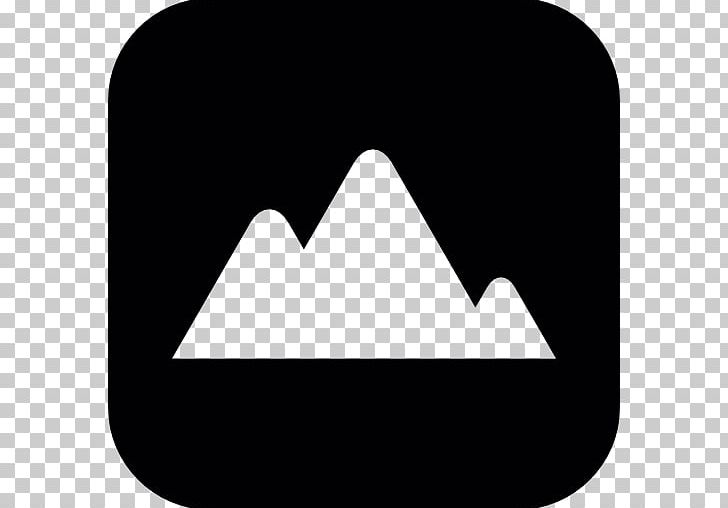 Computer Icons Landscape Mountain Nature PNG, Clipart, Angle, Apartment, Area, Black, Black And White Free PNG Download