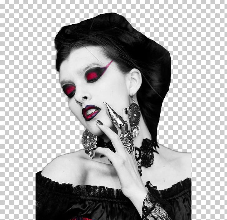 Gothic Art Gothic Architecture Gothic Fashion Goth Subculture Dark Lady PNG, Clipart, Beauty, Black And White, Black Hair, Dark Lady, Darkness Free PNG Download
