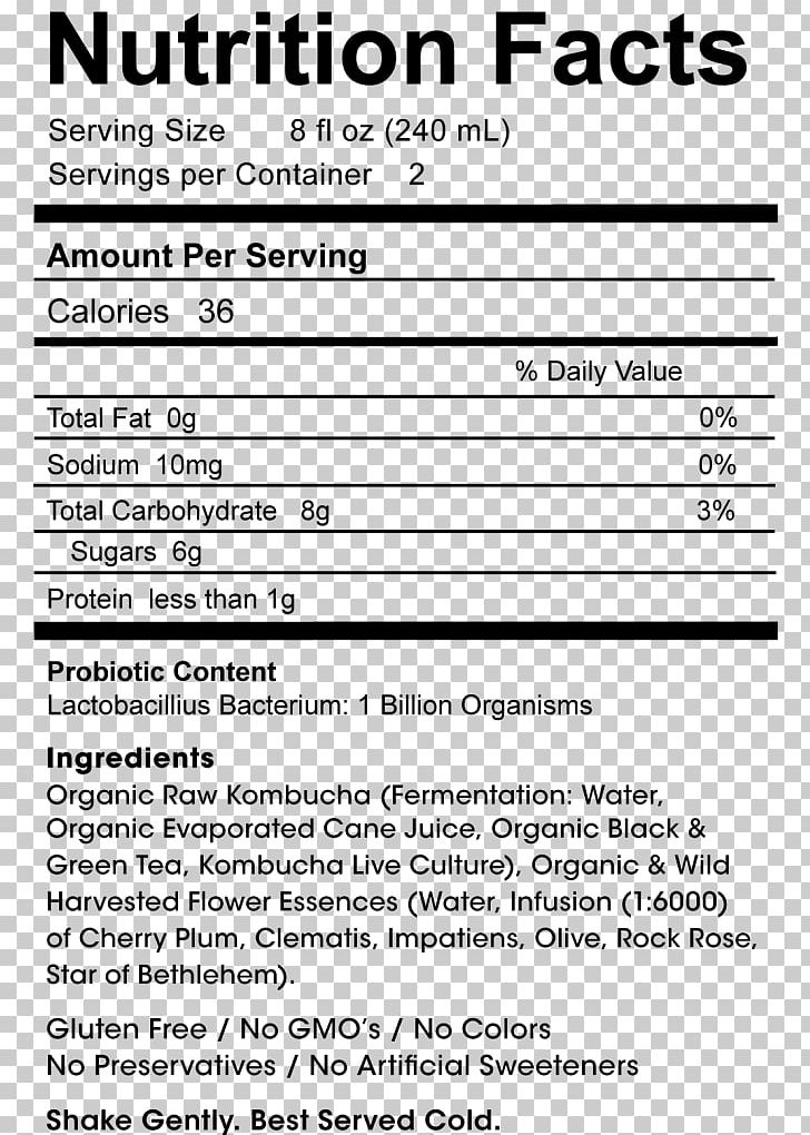 Nutrition Facts Label Fizzy Drinks Juice Pancake Carbonated Water PNG, Clipart, Area, Black And White, Brand, Carbonated Water, Document Free PNG Download