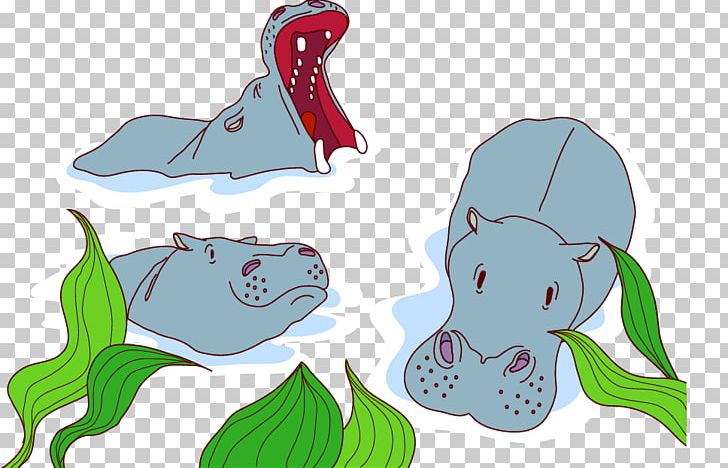 Hippopotamus PNG, Clipart, Animal, Animals, Aquatic, Art, Cartoon Free PNG Download