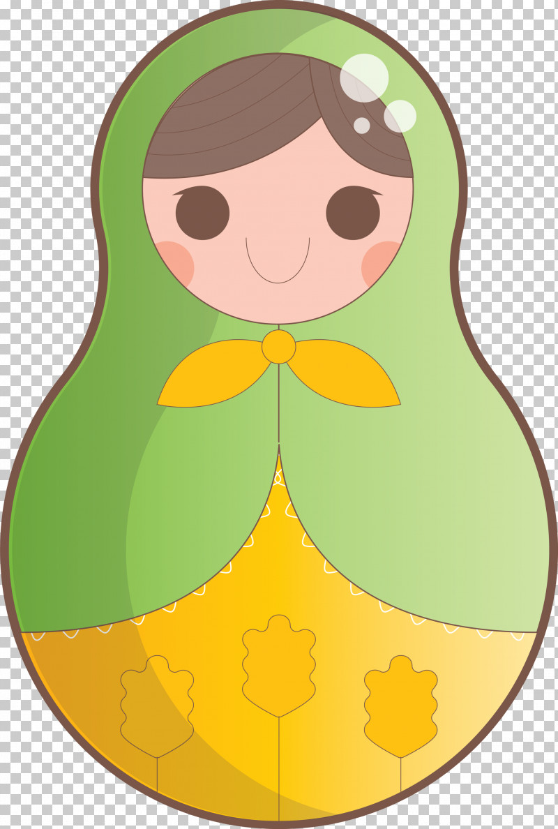 Colorful Russian Doll PNG, Clipart, Beak, Colorful Russian Doll, Fruit, Green Free PNG Download