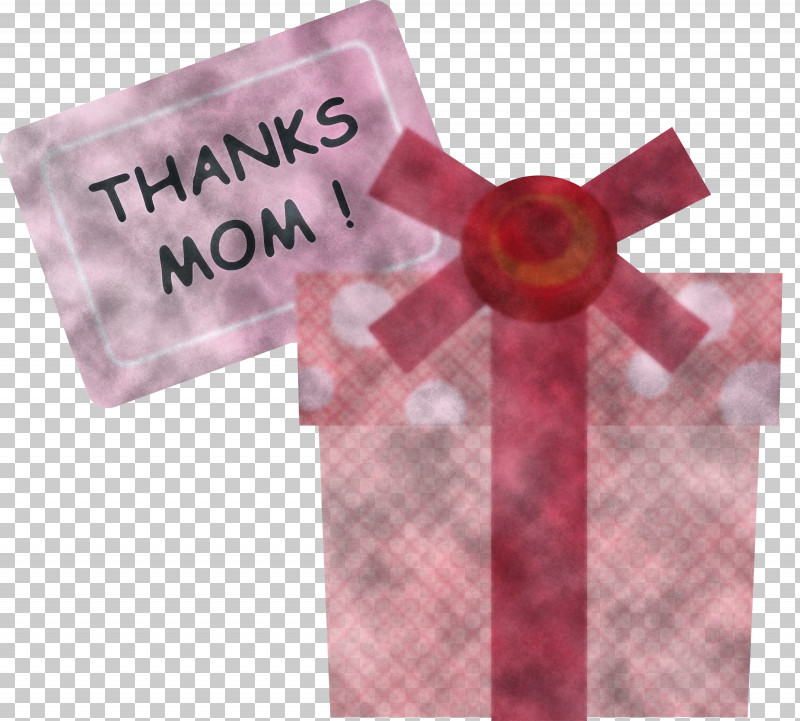 Mothers Day Gift Thanks Mom PNG, Clipart, Cross, Gift Wrapping, Magenta, Material Property, Mothers Day Gift Free PNG Download