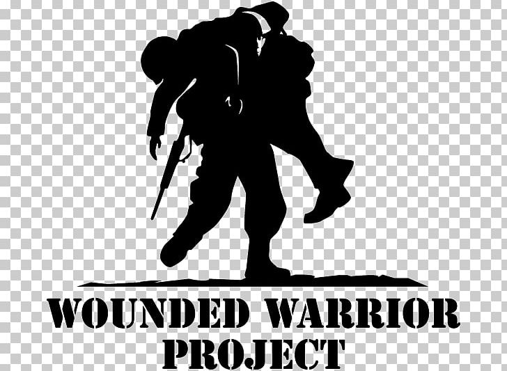 Wounded Warrior Project United States Organization Logo PNG, Clipart, Autocad Dxf, Black, Black And White, Brand, Charitable Organization Free PNG Download