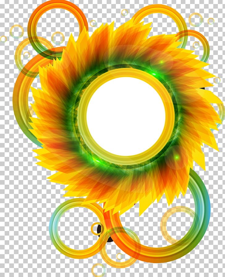 Common Sunflower Illustration PNG, Clipart, Abstraction, Background Vector, Circles, Encapsulated Postscript, Flower Free PNG Download