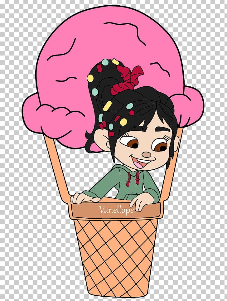 Vanellope Von Schweetz Ice Cream Cones Animated Film PNG, Clipart, Animaatio, Animated Film, Art, Artwork, Cartoon Free PNG Download