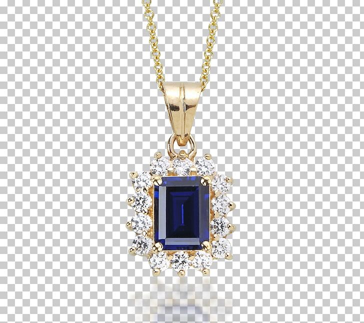 Sapphire Locket Cobalt Blue Necklace PNG, Clipart, Blue, Blue Necklace, Chain, Cobalt, Cobalt Blue Free PNG Download