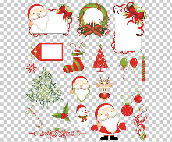 Christmas Tree Santa Claus Pattern PNG, Clipart, Branch, Christmas, Christmas Decoration, Christmas Frame, Christmas Lights Free PNG Download