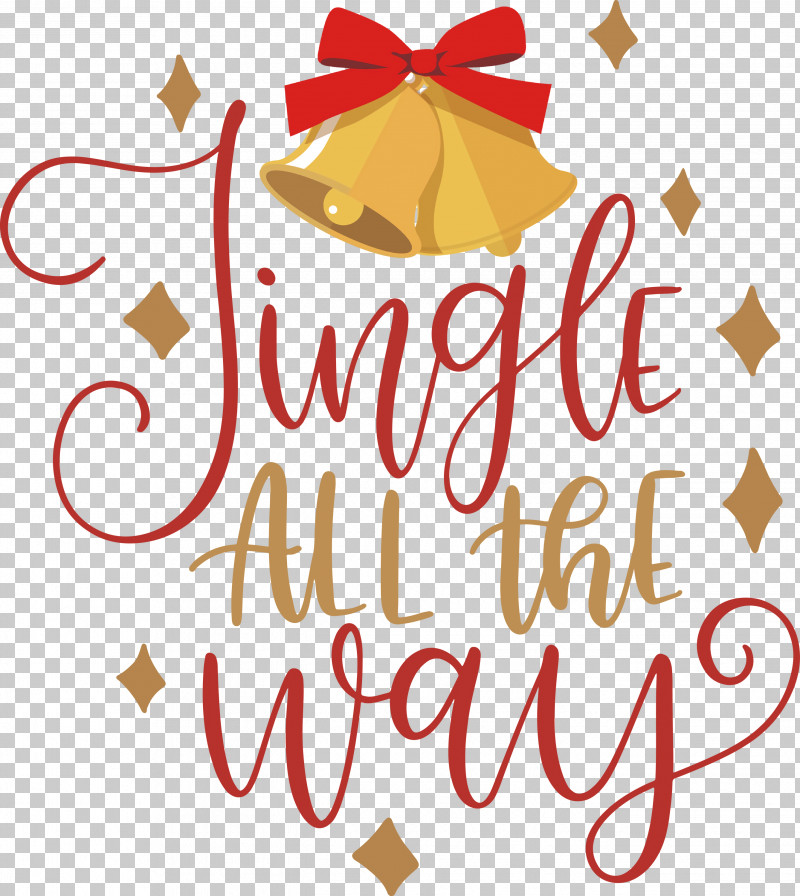 Jingle All The Way Christmas PNG, Clipart, Christmas, Jingle, Jingle All The Way, Logo, Text Free PNG Download