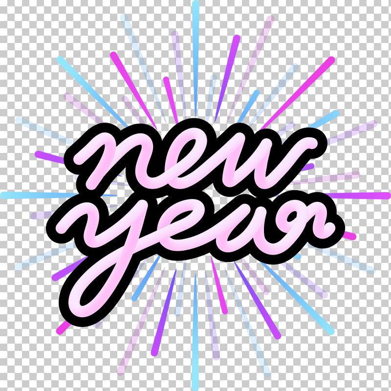 Happy New Year New Year PNG, Clipart, Happy New Year, Line, Logo, Magenta, New Year Free PNG Download