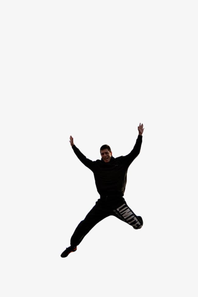 Jumping Man PNG, Clipart, Black, Character, Jump, Jumping, Jumping Clipart Free PNG Download