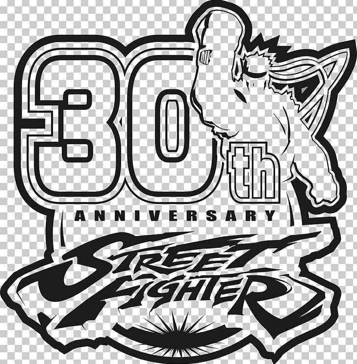 Street Fighter 30th Anniversary Collection Street Fighter V Super Street Fighter IV Street Fighter II: The World Warrior PNG, Clipart, Black, Capcom, Cartoon, Fictional Character, Logo Free PNG Download