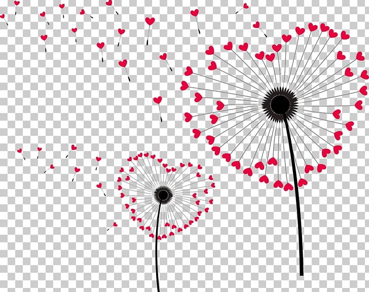 Dandelion Cartoon Textile PNG, Clipart, Black And White, Black Dandelion, Circle, Cushion, Dandelion Flower Free PNG Download