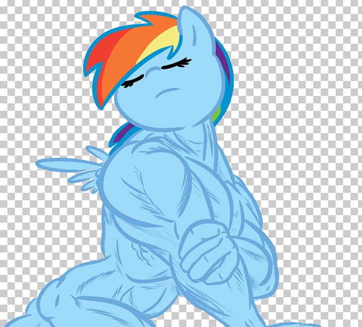 Rainbow Dash Pony Muscle Scootaloo PNG, Clipart, Art, Bird, Cartoon, Fictional Character, Horse Free PNG Download