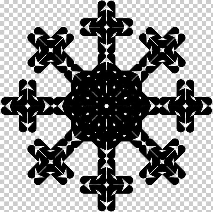 Snowflake PNG, Clipart, Black And White, Computer Icons, Cross, Download, Ice Free PNG Download