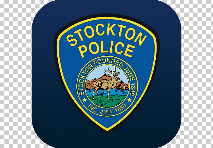 Stockton Police Department Organization Logo Font Badge PNG, Clipart, Area, Badge, Brand, Emblem, Label Free PNG Download