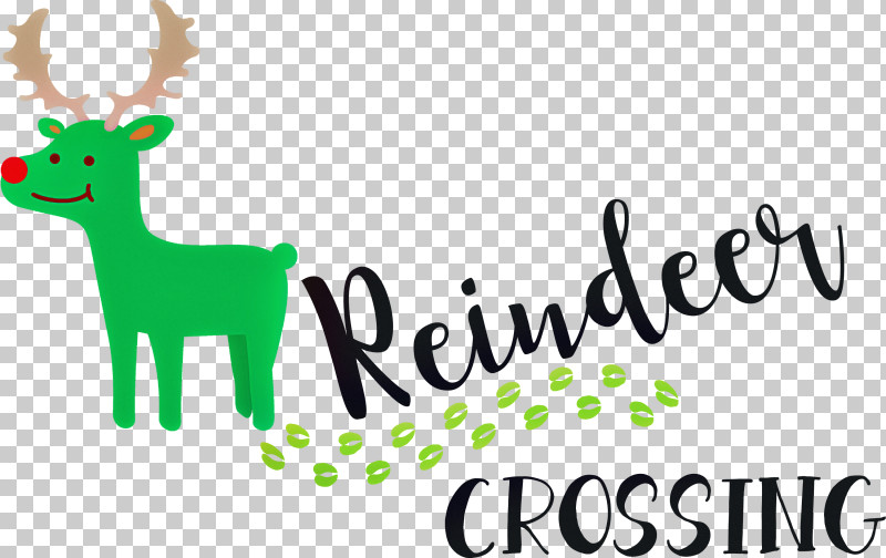Reindeer Crossing PNG, Clipart, Cartoon, Deer, Line, Logo, Meter Free PNG Download