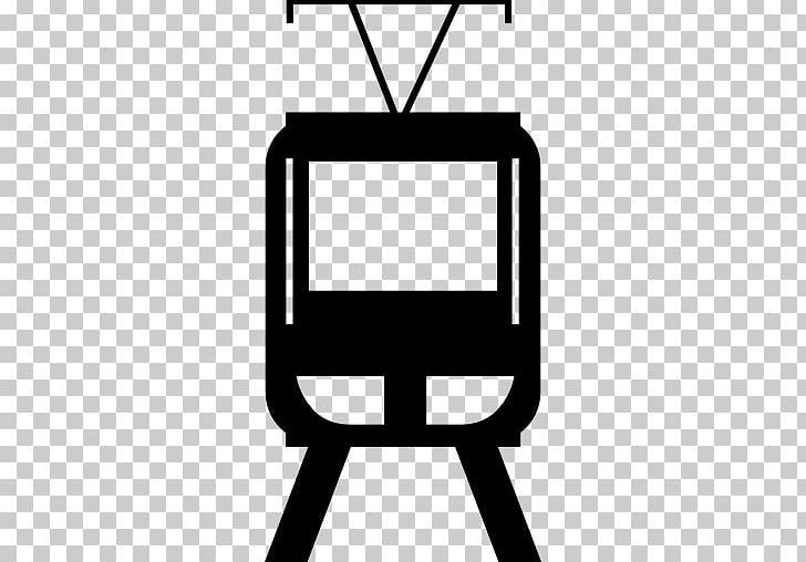 Tram Train Rail Transport Computer Icons PNG, Clipart, Angle, Black, Black And White, Brand, Chair Free PNG Download